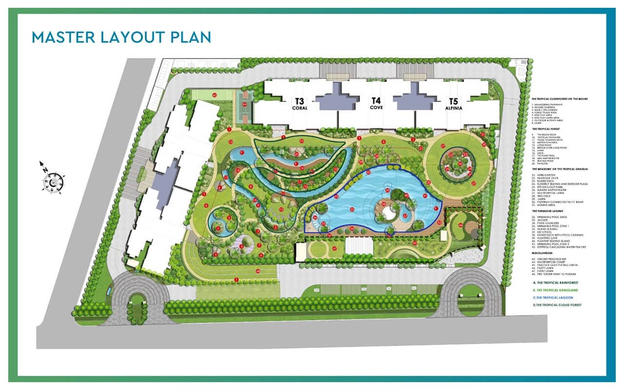 Godrej Jardinia master plan